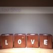100069 Home-Love candle lights