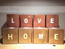 Home-Love waxinelichtjes
